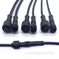 Ip67 Male To Female Spiral Extension Connector Cable
